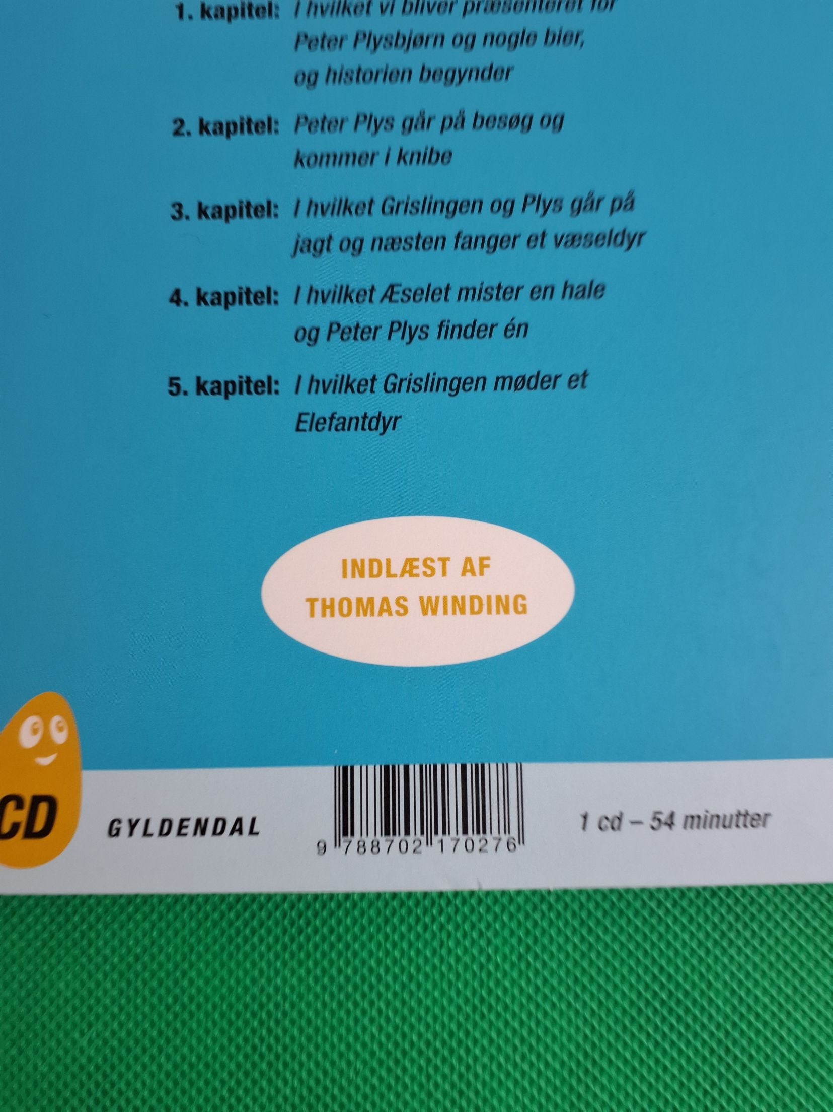 Peter Plys lydbog på cd